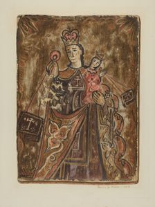 Retablo, 1937. Creator: Ranka S. Woods