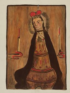 Retablo, c. 1937. Creator: Marjery Parish