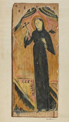 Retablo, c. 1939. Creator: Carl O'Bergh