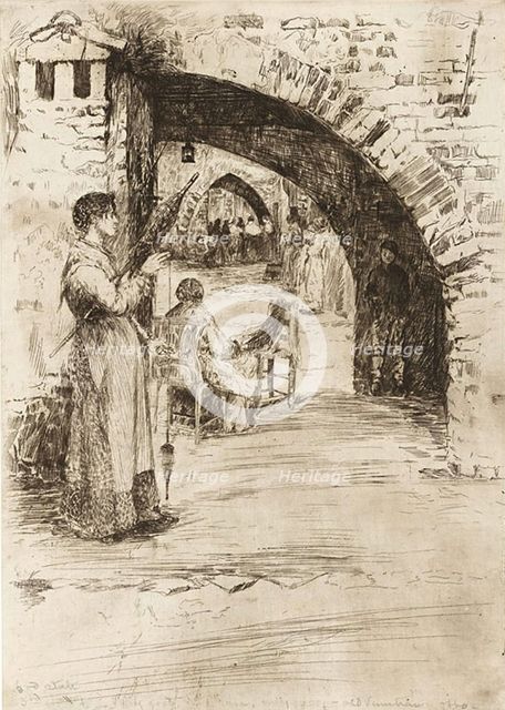Retaie, 1881. Creator: Otto Henry Bacher.