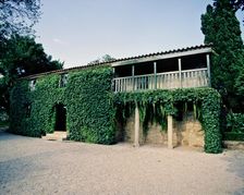 Retaining Pazo birthplace and died Rosalia de Castro (1837-1885), poet Galician