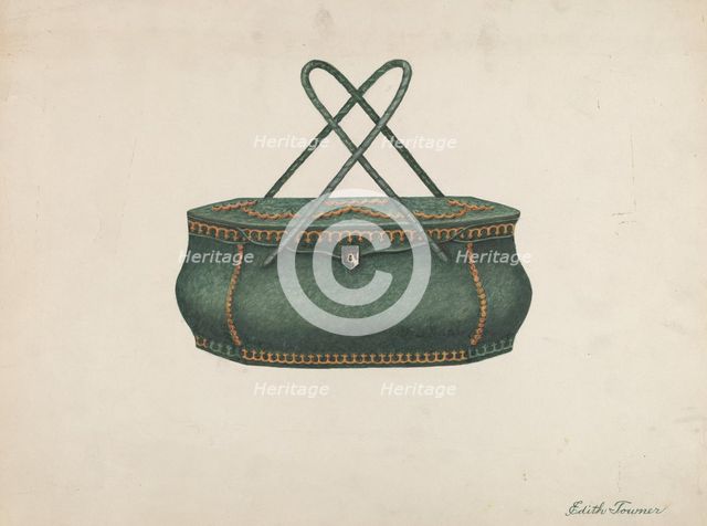 Reticule, 1935/1942. Creator: Edith Towner.