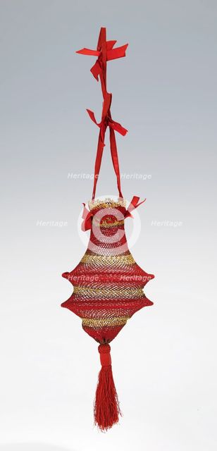 Reticule, British, first quarter 19th century. Creator: Unknown.