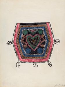 Reticule, c. 1936. Creator: Ann Gene Buckley