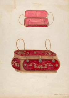 Reticule, c. 1937. Creator: Ann Gene Buckley