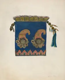 Reticule, c. 1937. Creator: Edna C. Rex
