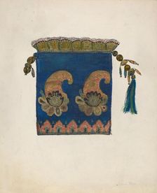Reticule, c. 1937. Creator: Edna C. Rex