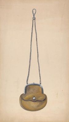 Reticule, c. 1939. Creator: Marie Alain