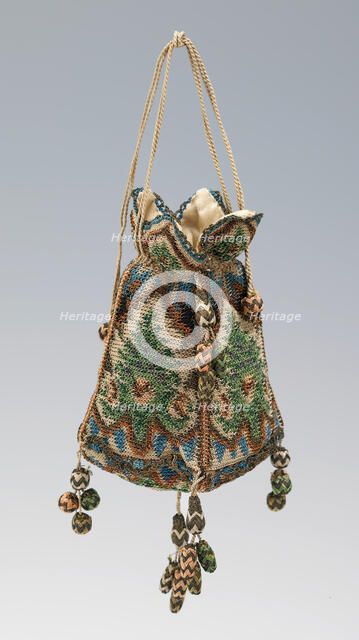 Reticule, probably German, 1800-1810. Creator: Unknown.