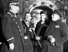 Retirement presentation to Jock Goodman linkman at the Trocadero, Westminster, London, (c1939?)