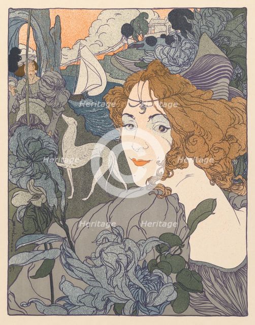 Retour, 1897. Creator: Georges de Feure (French, 1868-1943).