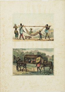 Retour, a la ville, d'un propriétaire de chacra, 1835. Creator: Debret, Jean-Baptiste (1768-1848)