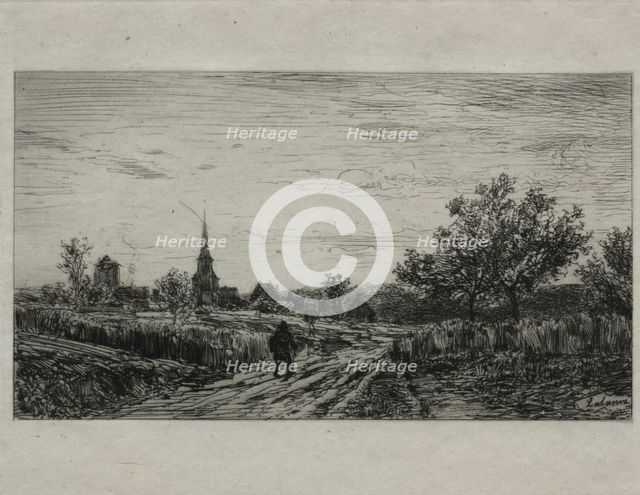 Retour au Sete. Creator: Maxime Lalanne (French, 1827-1886).