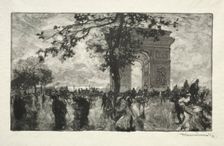 Retour du Bois. Creator: Auguste Louis Lepère (French, 1849-1918)