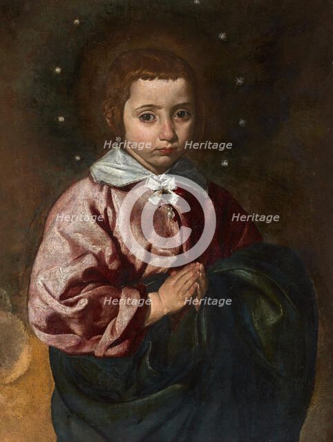 Retrato de una niña (Portrait of a Girl), c.1617-1618. Creator: Velàzquez, Diego (1599-1660).