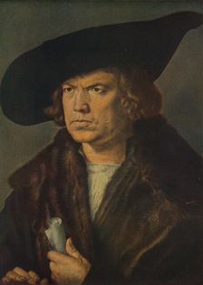 Retrato de Hans Imhoff (Portrait of Hans Imhoff), 1521, (c1934). Artist: Albrecht Durer