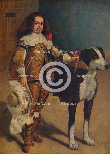'Retrato del bufon Don Antonio, el 'Inglés', (Portrait of Jester Don Antonio), 1650, (c1934). Artist: Diego Velasquez.