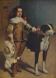 Retrato del bufon Don Antonio, el Inglés (Portrait of Jester Don Antonio), 1650, (c1934). Artist: Diego Velasquez