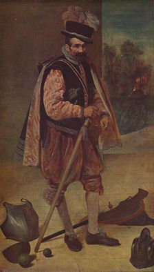 Retrato del bufon Don Juan De Austria (The Jester Don John of Austria), 1632, (c1934). Artist: Diego Velasquez