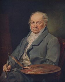 Retrato Del Pintor Don Francsico Goya (The painter Francisco de Goya), 1826, (c1934). Artist: Vicente Lopez y Portana