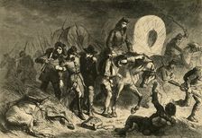 Retreat of the Confederates from Shiloh (1878). Creator: Albert Bobbett