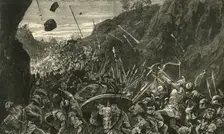 Retreat of the Athenians from Syracuse 1890. Creator: Unknown