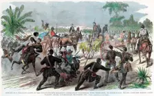 Return of a foraging party to Baton Rouge, Louisiana, American Civil War, c1862