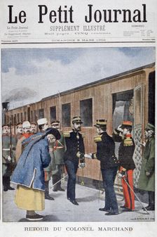 Return of Colonel Marchand to China, 1902