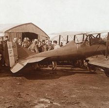 Return of fighter plane, c1914-c1918
