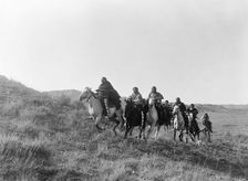 Return of scouts-Cheyenne, C1910. Creator: Edward Sheriff Curtis