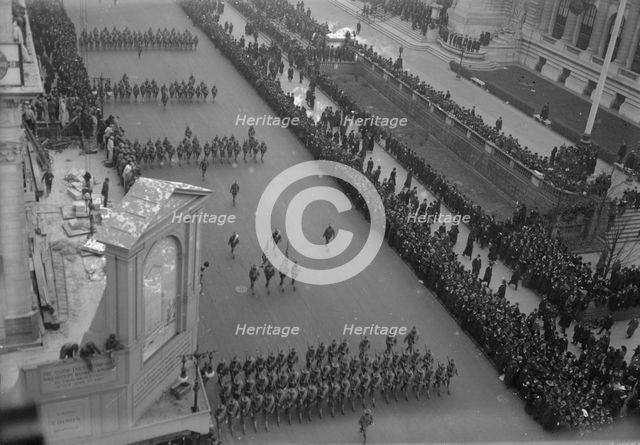 Return of the 7th Reg't, between c1915 and c1920. Creator: Bain News Service.