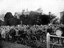 Return of the Anchor Shield...by the winner, Mr. A. E. Walters,...Polytechnic Cycling Club, 1895. Creator: Unknown