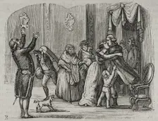 Return of the Basque emigrants, War of Roussillon, (1793-1795), 1851. Creator: Unknown