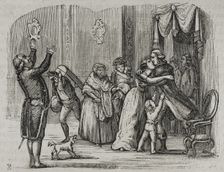 Return of the Basque emigrants, War of Roussillon, (1793-1795), 1851. Creator: Unknown