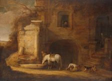 Return of the Falconer, 1637. Creator: Simon de Vlieger