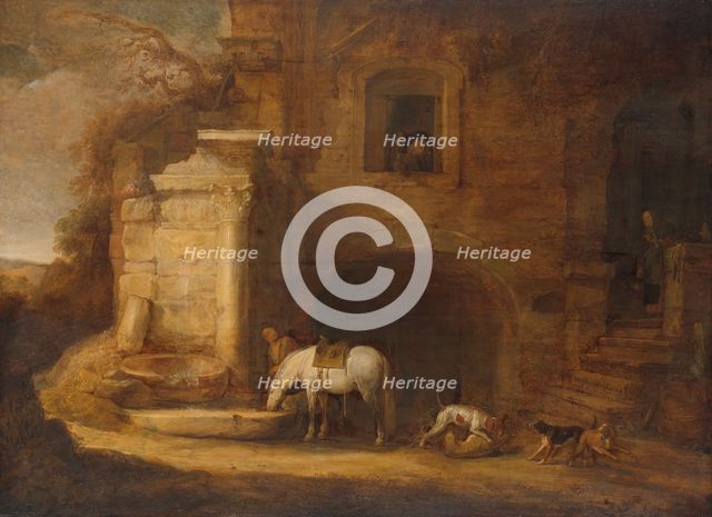 Return of the Falconer, 1637. Creator: Simon de Vlieger.