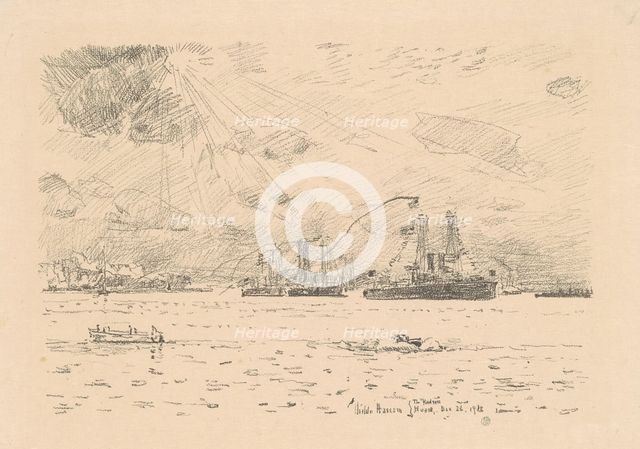 Return of the Fleet, 1918. Creator: Frederick Childe Hassam.