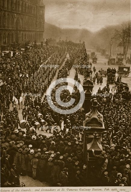 Return of the Guards, 1919.