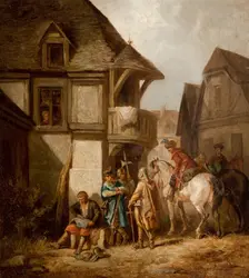 Return of the Lisowczycy, 1868. Creator: Henryk Pillati