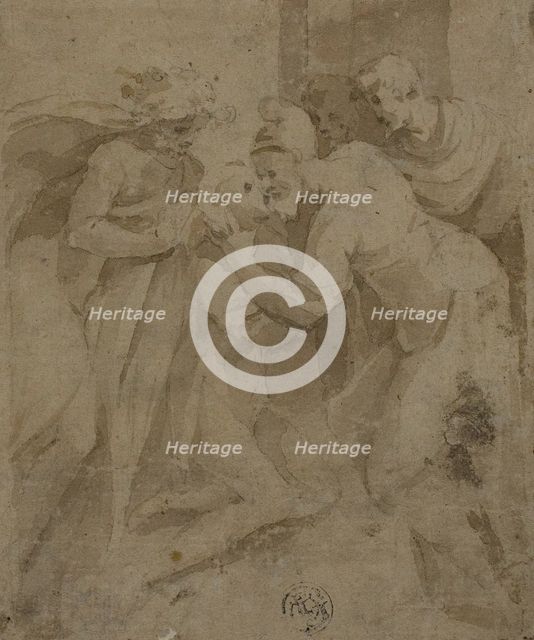 Return of the Prodigal Son, 1536/40. Creator: Andrea Schiavone.