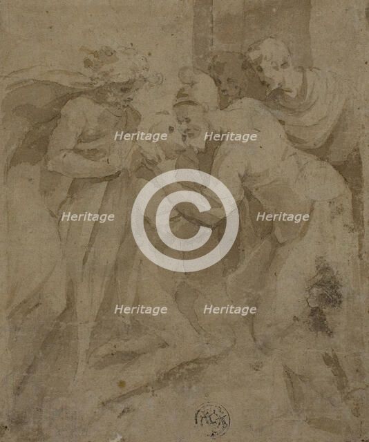 Return of the Prodigal Son, 1536/40. Creator: Andrea Schiavone.