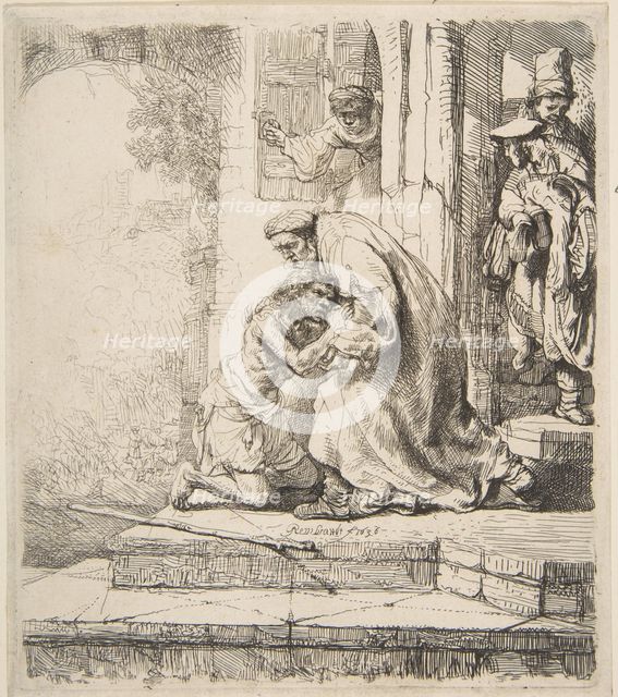 Return of the Prodigal Son, 1620-69. Creator: Rembrandt Harmensz van Rijn.