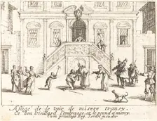 Return of the Prodigal Son, 1635. Creator: Jacques Callot