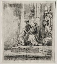 Return of the Prodigal Son, 1636. Creator: Rembrandt van Rijn (Dutch, 1606-1669)