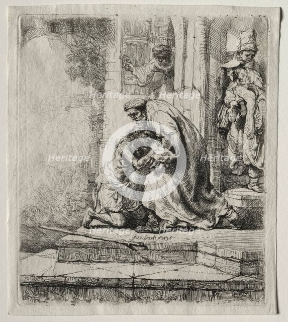 Return of the Prodigal Son, 1636. Creator: Rembrandt van Rijn (Dutch, 1606-1669).