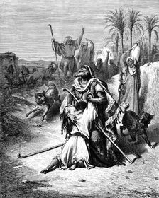 Return of the Prodigal Son, 1865-1866. Artist: Gustave Doré