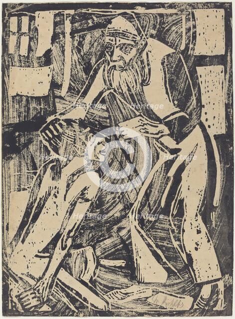 Return of the Prodigal Son, 1916. Creator: Christian Rohlfs.