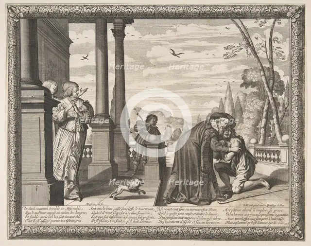 Return of the Prodigal Son, ca. 1636. Creator: Abraham Bosse.