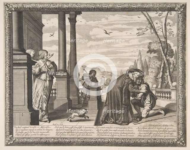 Return of the Prodigal Son, ca. 1636. Creator: Abraham Bosse.