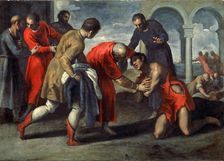 Return of the Prodigal Son after 1600. Artist: Jacopo Palma